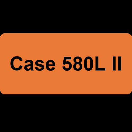 Case 580L II